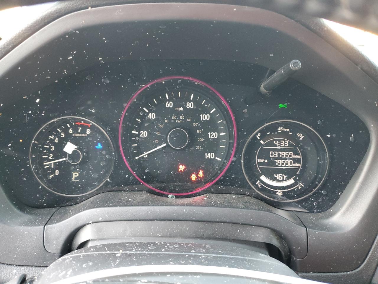 2022 Honda HR-V VIN 3CZRU6H15NM775064 Copart auction photo, rollover damage thumbnail 9