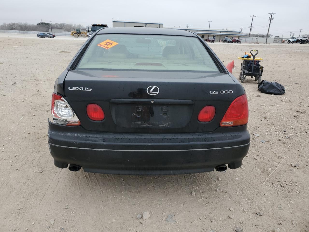 2004 Lexus GS 300 VIN JT8BD69S140196572 Copart auction photo, rear end / side damage thumbnail 6