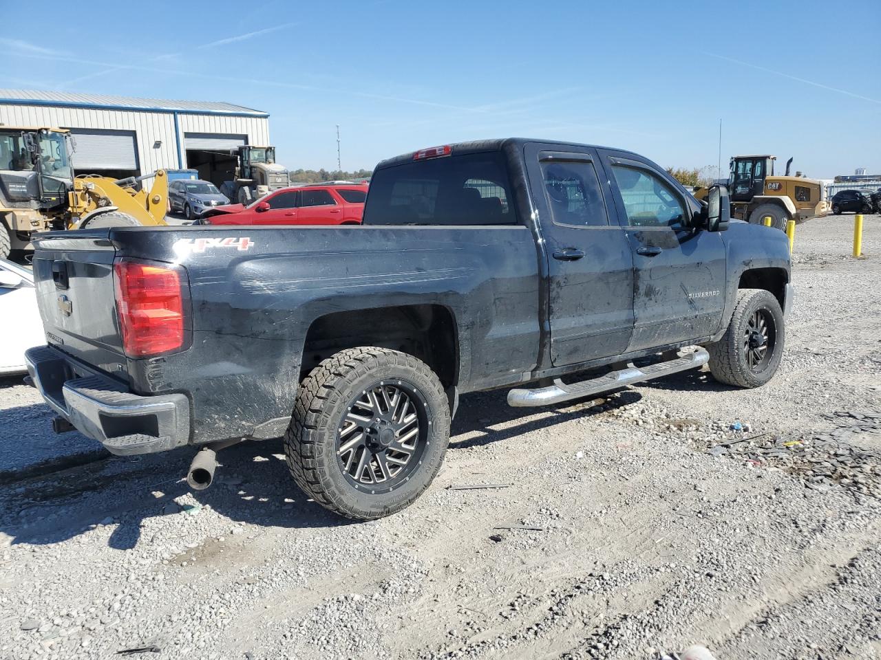 2016 Chevrolet Silverado VIN 1GCVKREH9GZ353751 Copart auction photo, side / front end damage thumbnail 3