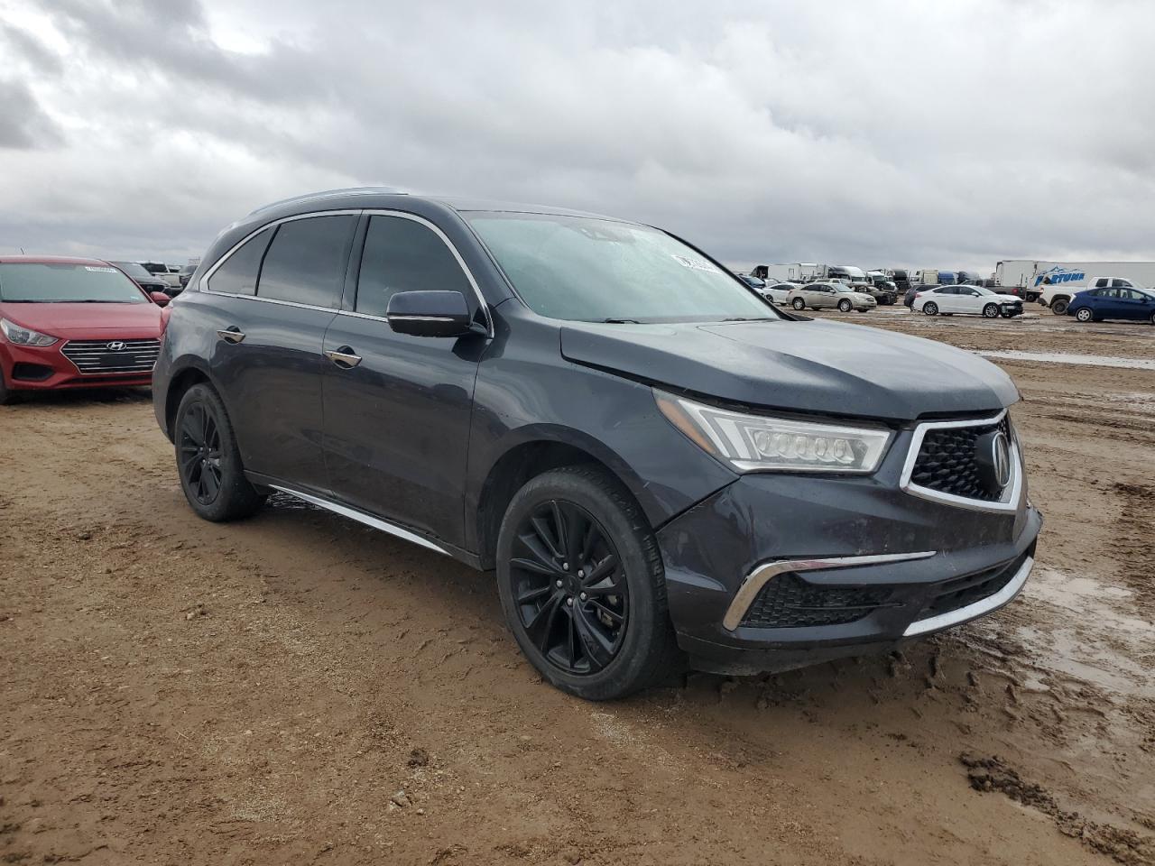 2020 Acura MDX VIN 5J8YD3H50LL010153 Copart auction photo, front end / minor dent/scratches damage thumbnail 4