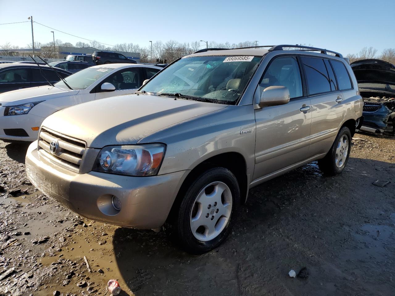 2005 Toyota Highlander VIN JTEEP21A850125142