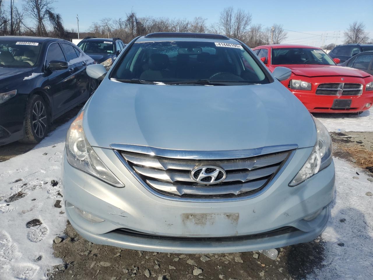 2013 Hyundai Sonata VIN 5NPEC4AC0DH654793 Copart auction photo, front end damage thumbnail 5