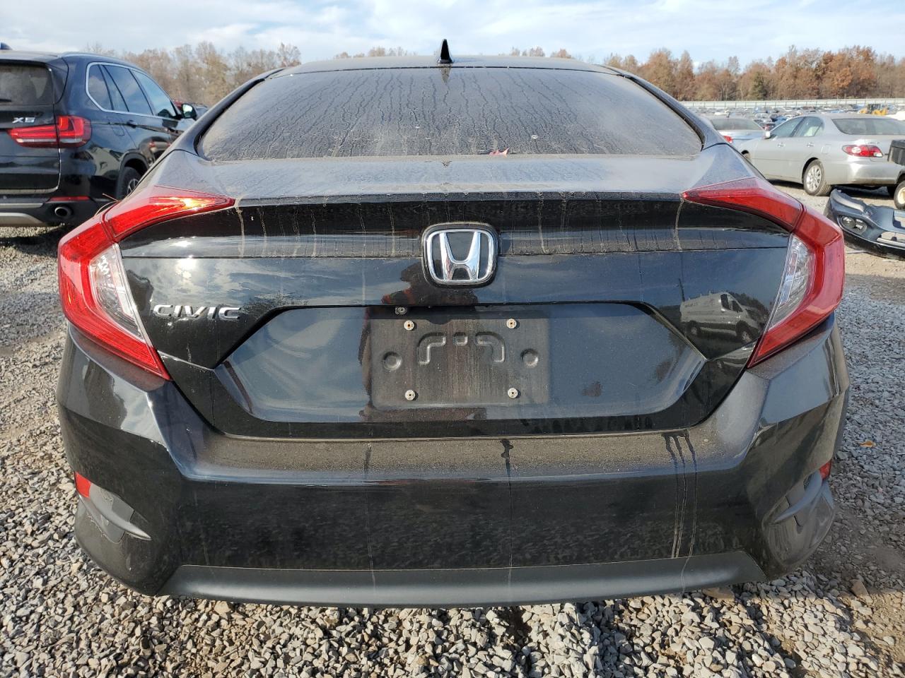 2018 Honda Civic VIN 2HGFC2F74JH512361 Copart auction photo, front end / side damage thumbnail 6