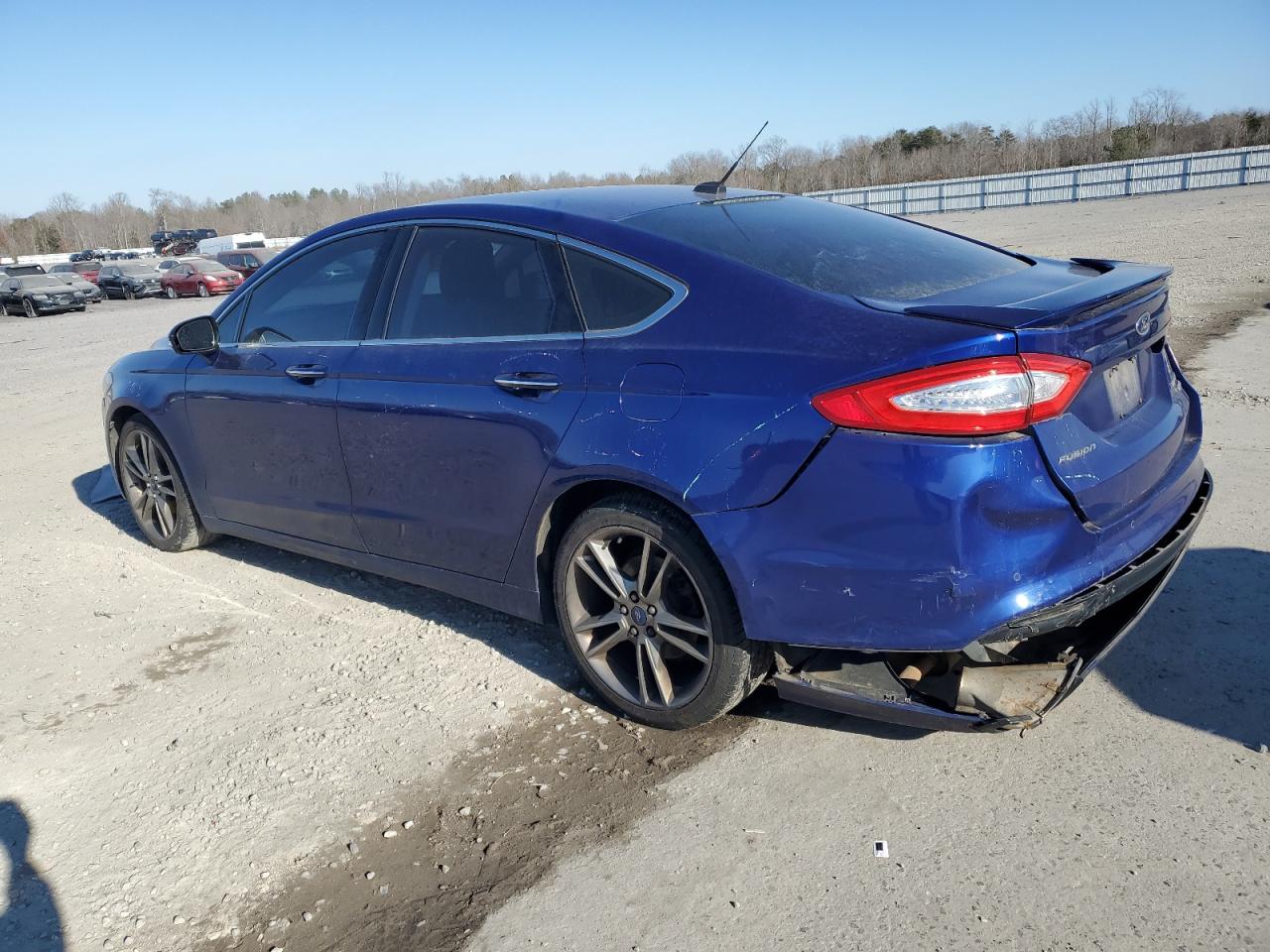 2015 Ford Fusion VIN 3FA6P0D97FR139894 Copart auction photo, rear end / minor dent/scratches damage thumbnail 2
