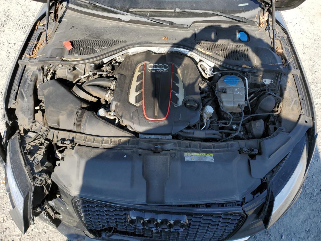2014 Audi S7 VIN WAUW2AFC1EN063045 Copart auction photo, front end damage thumbnail 11