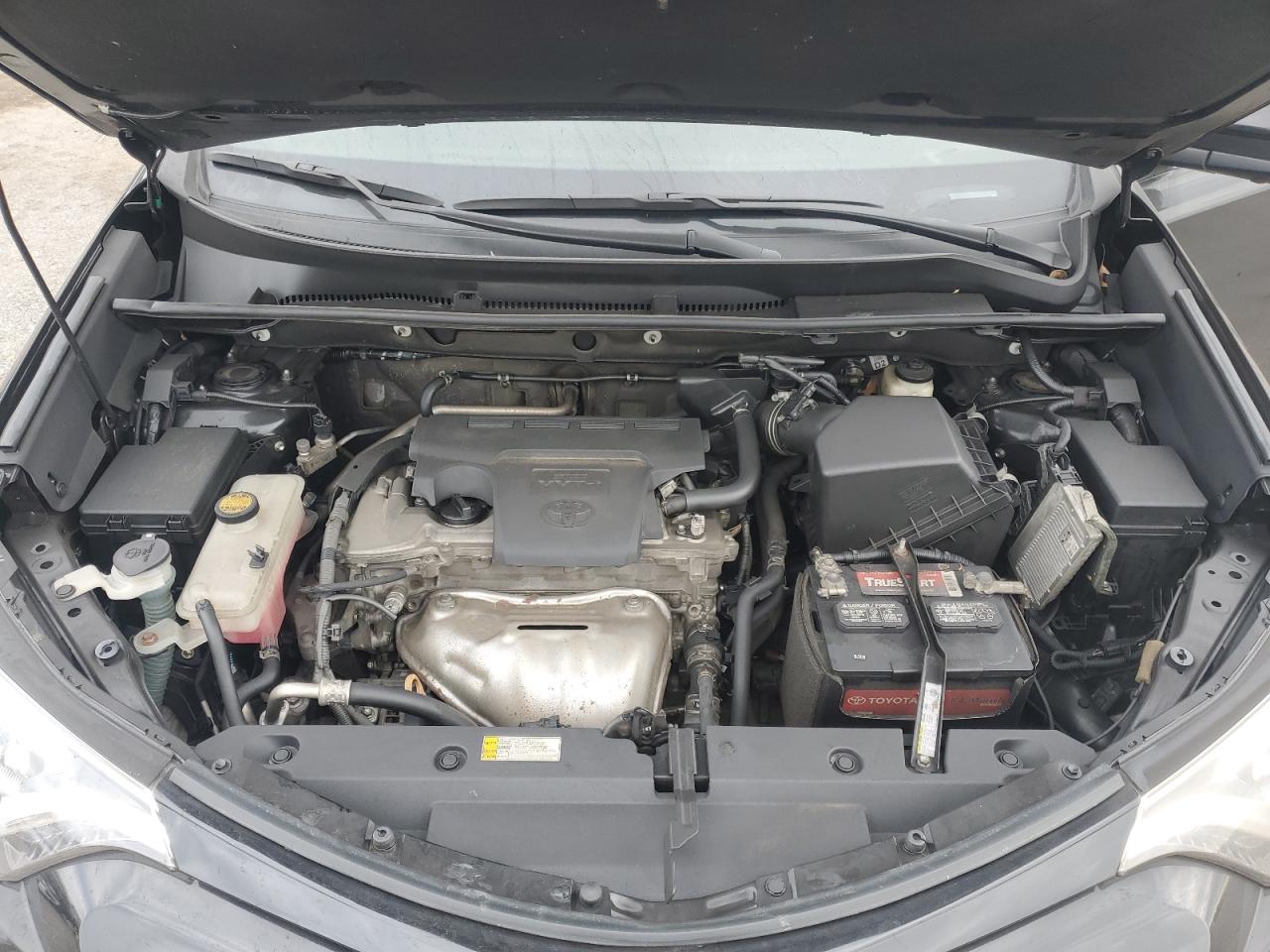 2018 Toyota RAV 4 VIN 2T3JFREV7JW756045 Copart auction photo, burn - interior / burn damage thumbnail 12