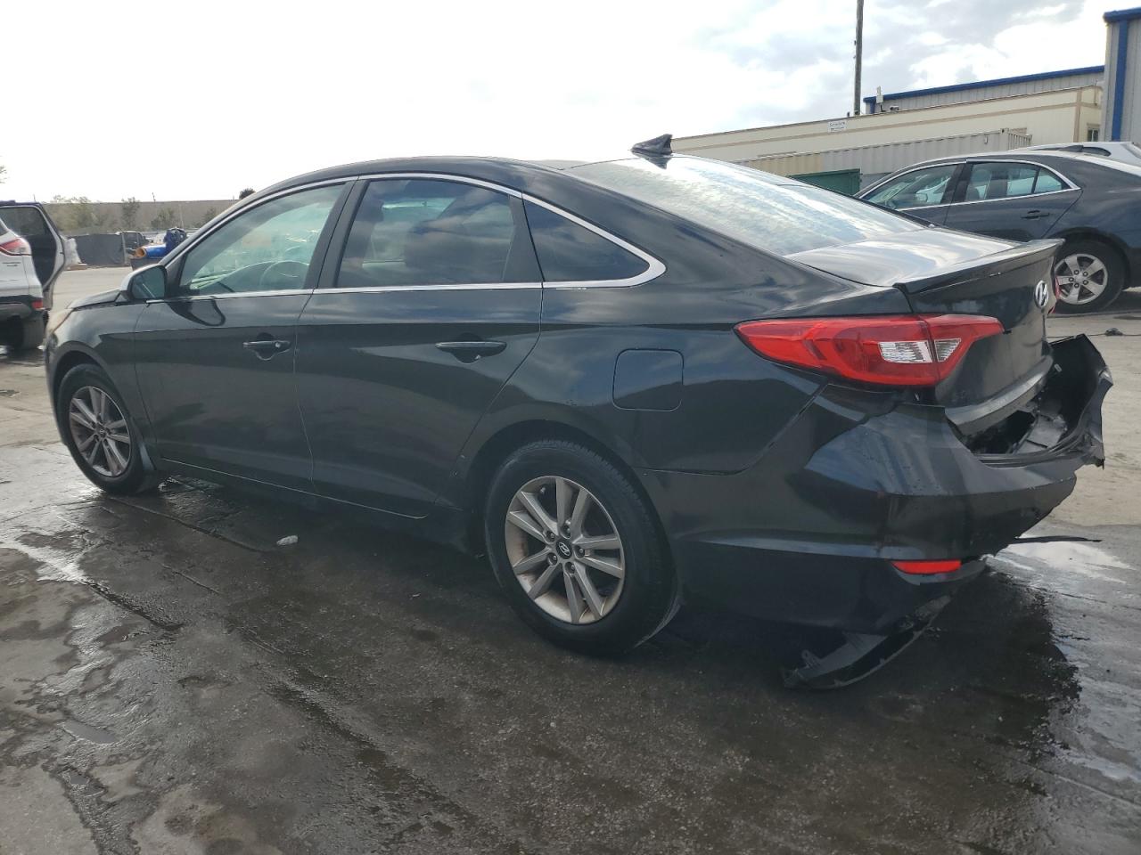 2016 Hyundai Sonata VIN 5NPE24AF1GH290918 Copart auction photo, rear end / front end damage thumbnail 2