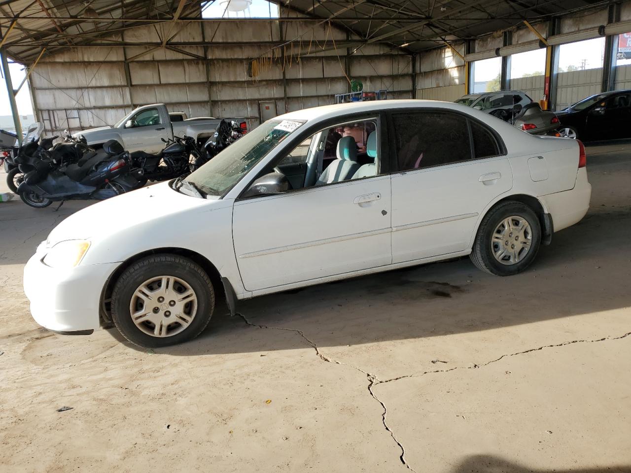 2002 Honda Civic VIN 2HGES16532H521528