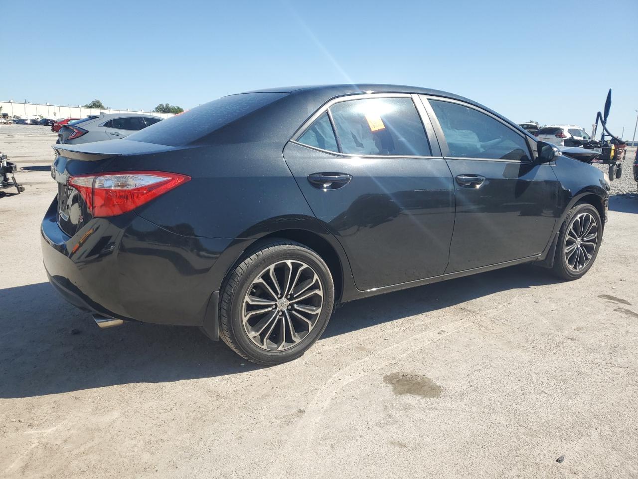 2014 Toyota Corolla VIN 2T1BURHE8EC125231 Copart auction photo, front end damage thumbnail 3