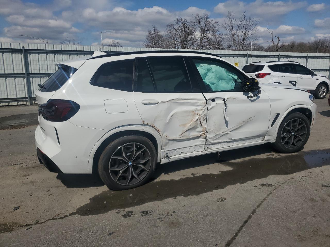 2024 BMW X3 VIN 5UX53DP07R9V89467 Copart auction photo, side / front end damage thumbnail 3