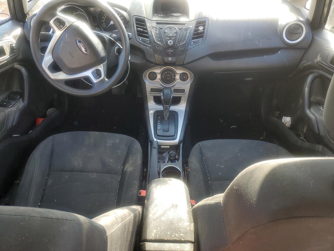 2019 Ford Fiesta VIN 3FADP4EJ9KM155688 Copart auction photo, front end / side damage thumbnail 8