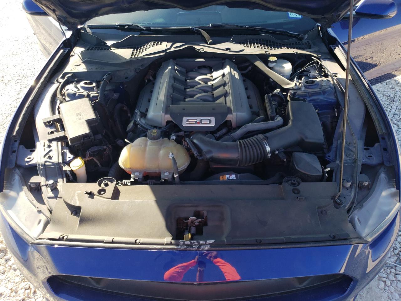 2015 Ford Mustang VIN 1FA6P8CF6F5310532 Copart auction photo, rear end / side damage thumbnail 12