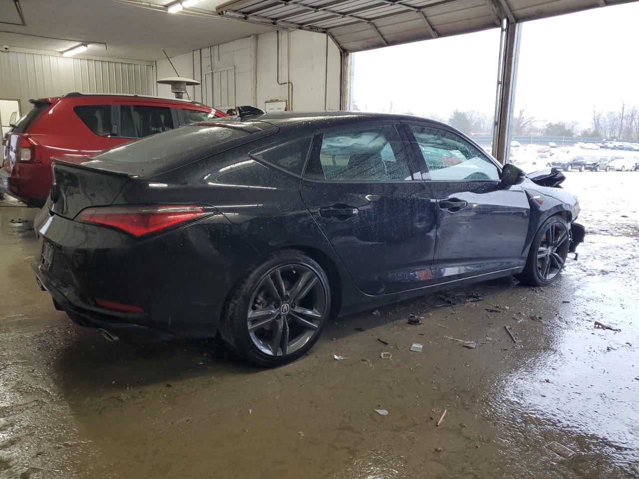 2024 Acura Integra VIN 19UDE4H63RA028323 Copart auction photo, front end / minor dent/scratches damage thumbnail 3