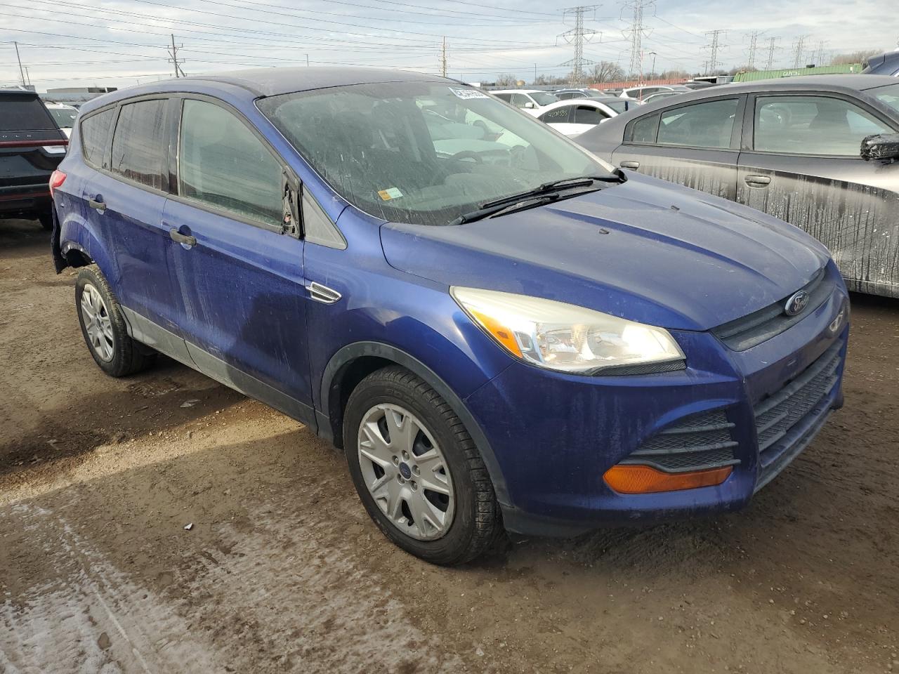 2013 Ford Escape VIN 1FMCU0F74DUD94781 Copart auction photo, rear end / side damage thumbnail 4