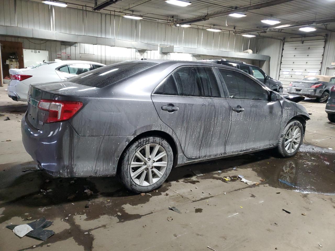 2013 Toyota Camry VIN 4T1BD1FK0DU092328 Copart auction photo, front end damage thumbnail 3