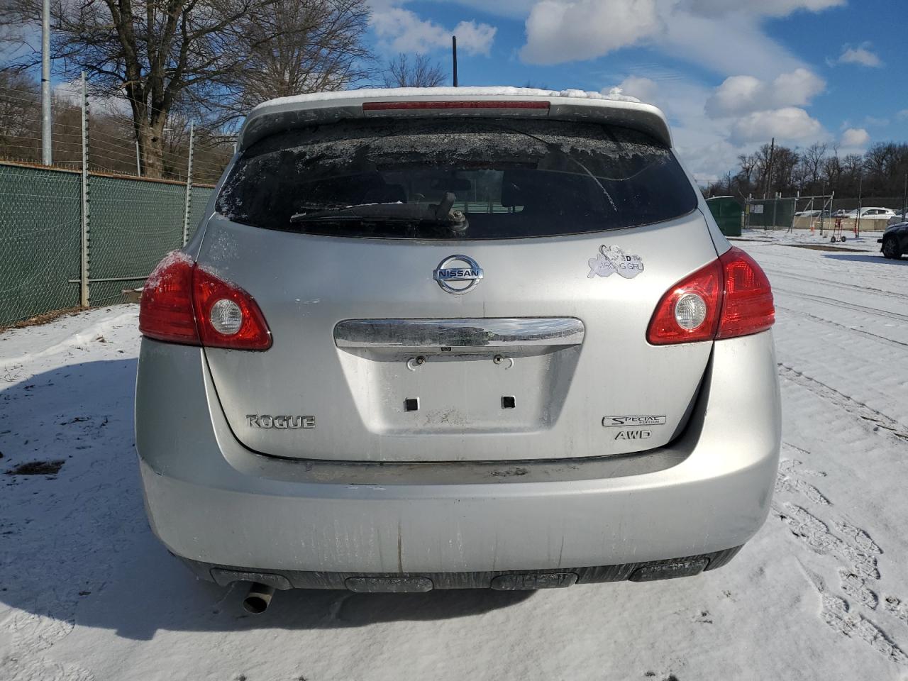 2013 Nissan Rogue VIN JN8AS5MV3DW658890 Copart auction photo, undercarriage / minor dent/scratches damage thumbnail 6