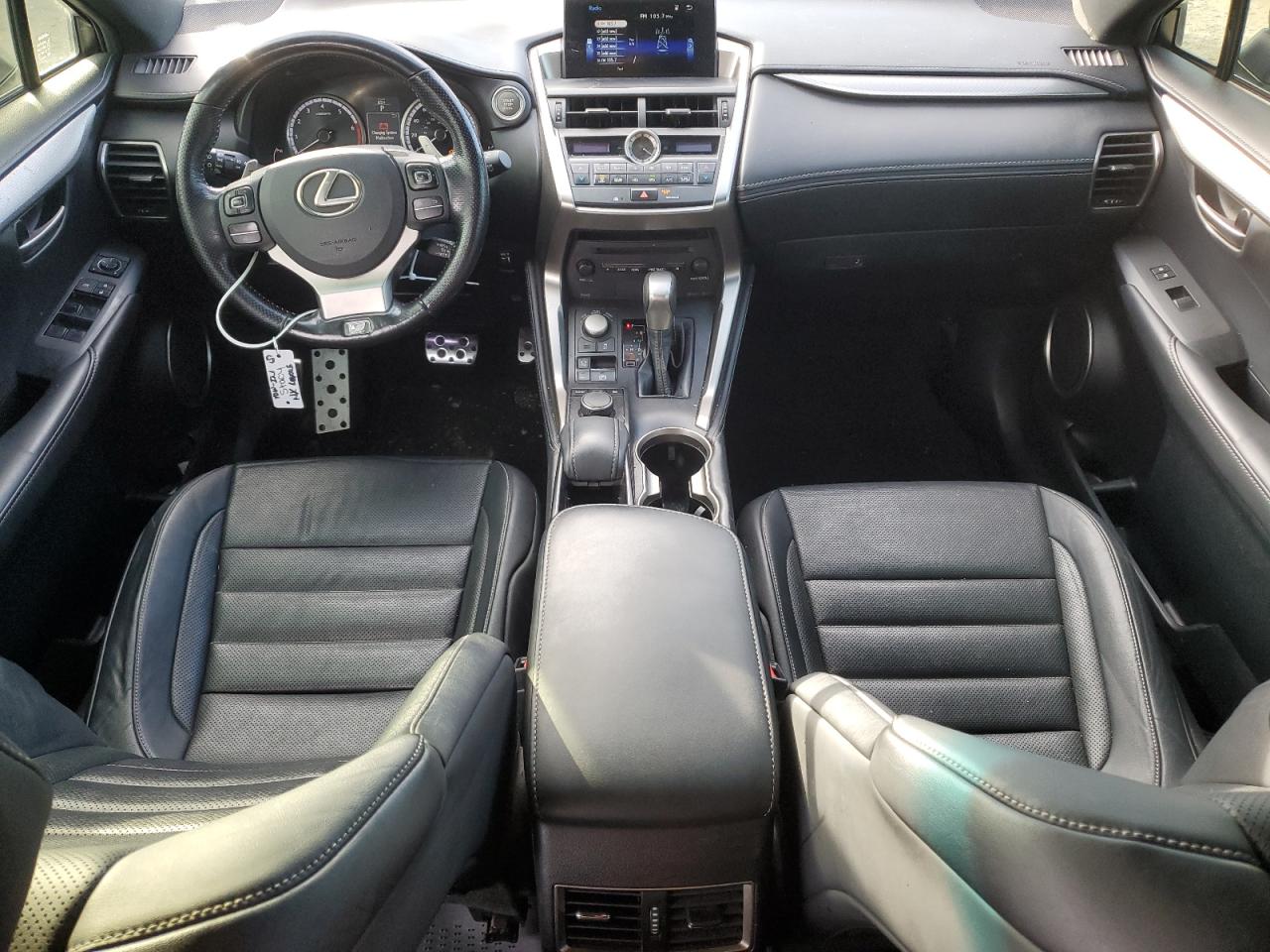 2017 Lexus NX VIN JTJYARBZ0H2080090 Copart auction photo, front end damage thumbnail 8