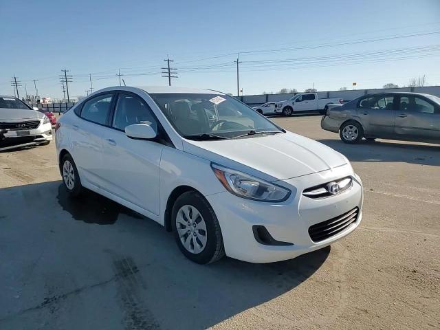 2015 Hyundai Accent VIN KMHCT4AE2FU811804 Copart auction photo, side / front end damage thumbnail 11