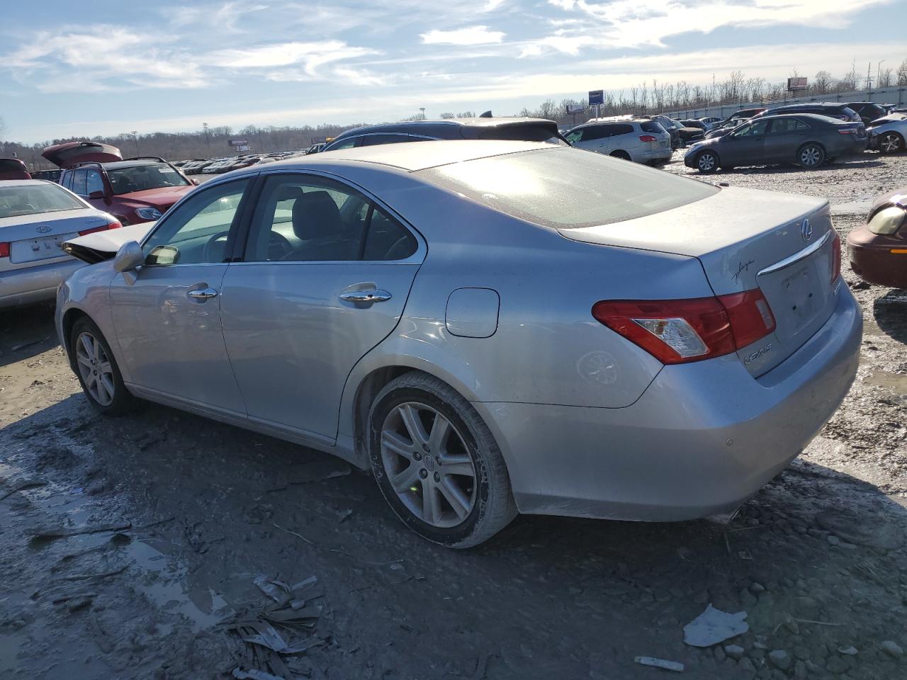 2008 Lexus ES VIN JTHBJ46G382156937 Copart auction photo, front end damage thumbnail 2