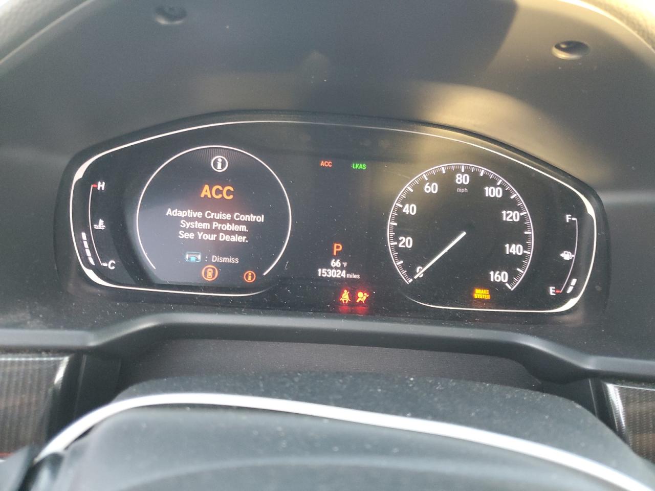 2020 Honda Accord VIN 1HGCV1F36LA049550 Copart auction photo, front end / rear end damage thumbnail 9