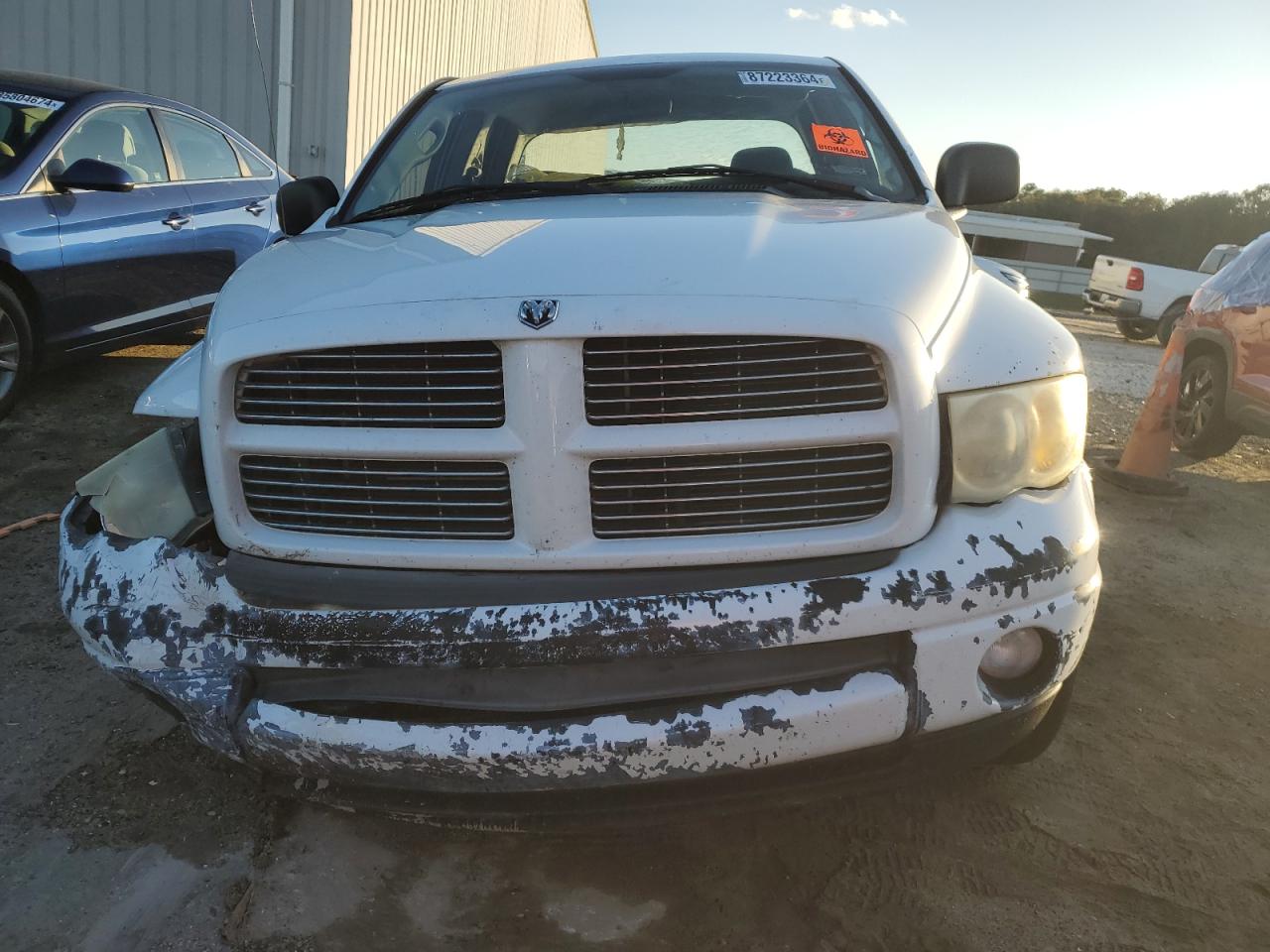 2004 Dodge RAM VIN 1D7HA18D64J166817 Copart auction photo, all over damage thumbnail 5