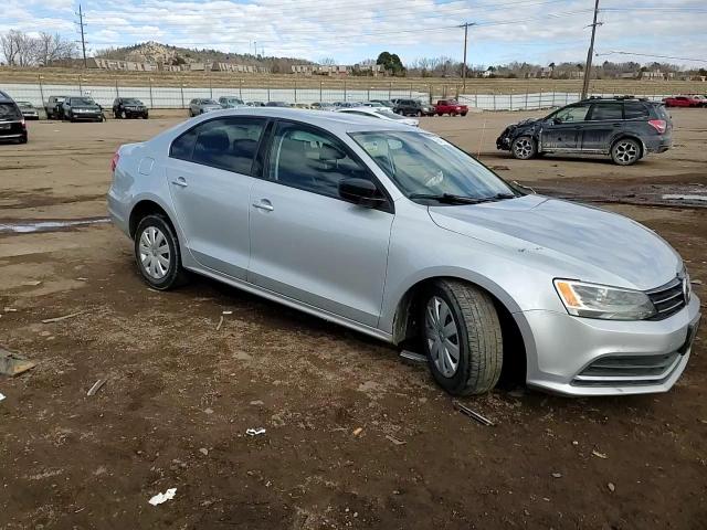 2015 Volkswagen Jetta VIN 3VW2K7AJ5FM324292 Copart auction photo, front end / side damage thumbnail 10