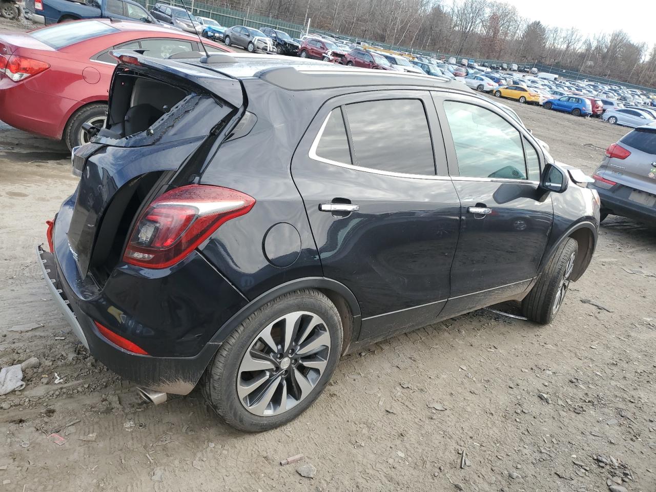 2022 Buick Encore VIN KL4CJESM8NB563598 Copart auction photo, rear end damage thumbnail 3
