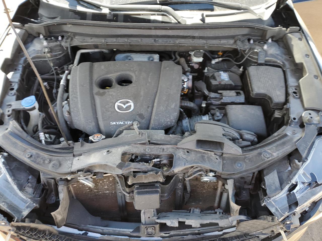 2020 Mazda CX-5 VIN JM3KFBDMXL1735154 Copart auction photo, front end damage thumbnail 11
