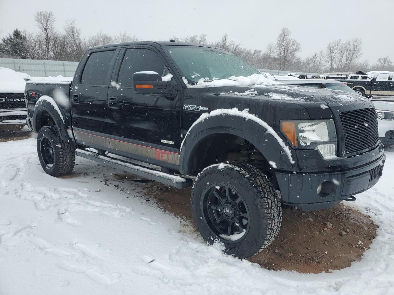 2011 Ford F-150 VIN 1FTFW1ET7BFB91045 Copart auction photo, all over damage thumbnail 4