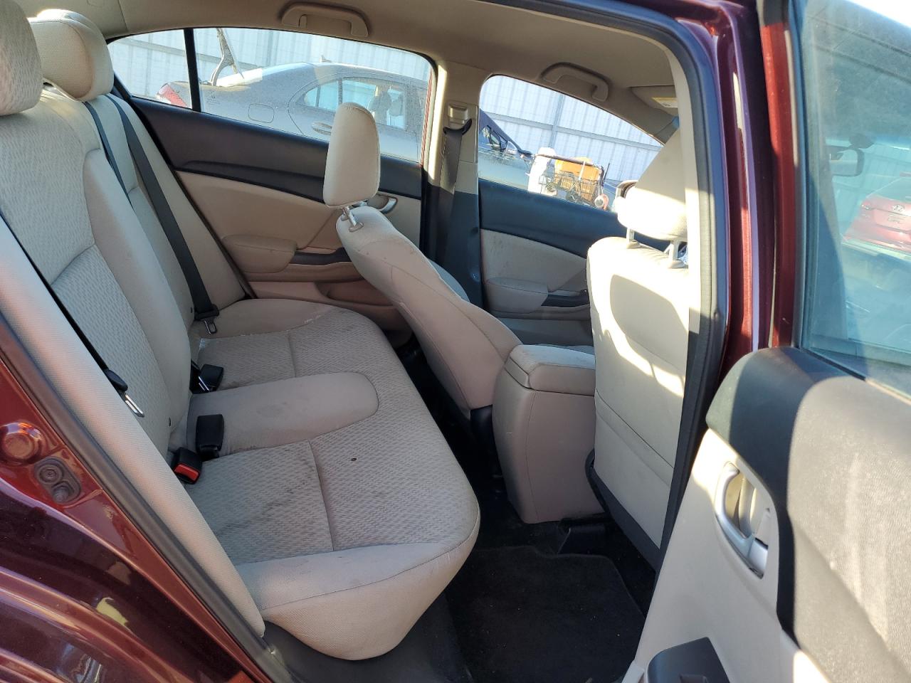 2014 Honda Civic VIN 19XFB2F58EE222058 Copart auction photo, front end / side damage thumbnail 9