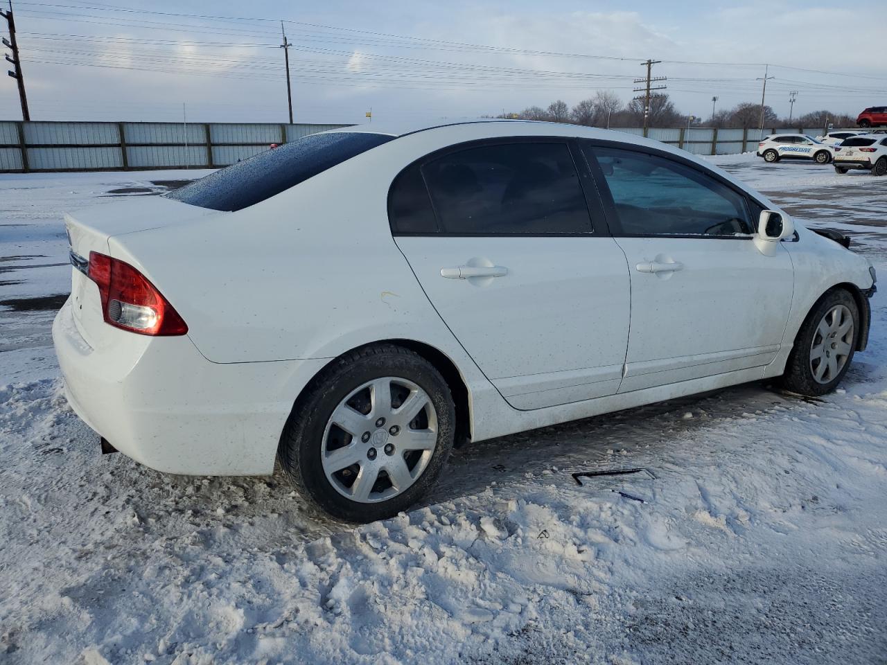 2011 Honda Civic VIN 2HGFA1F50BH306549 Copart auction photo, front end / undercarriage damage thumbnail 3