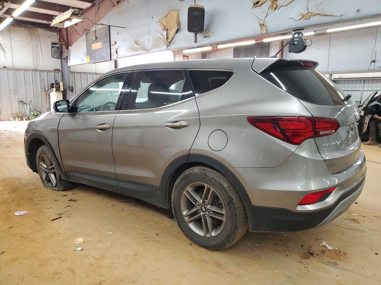 2018 Hyundai Santa Fe VIN 5NMZTDLBXJH087457 Copart auction photo, front end / undercarriage damage thumbnail 2