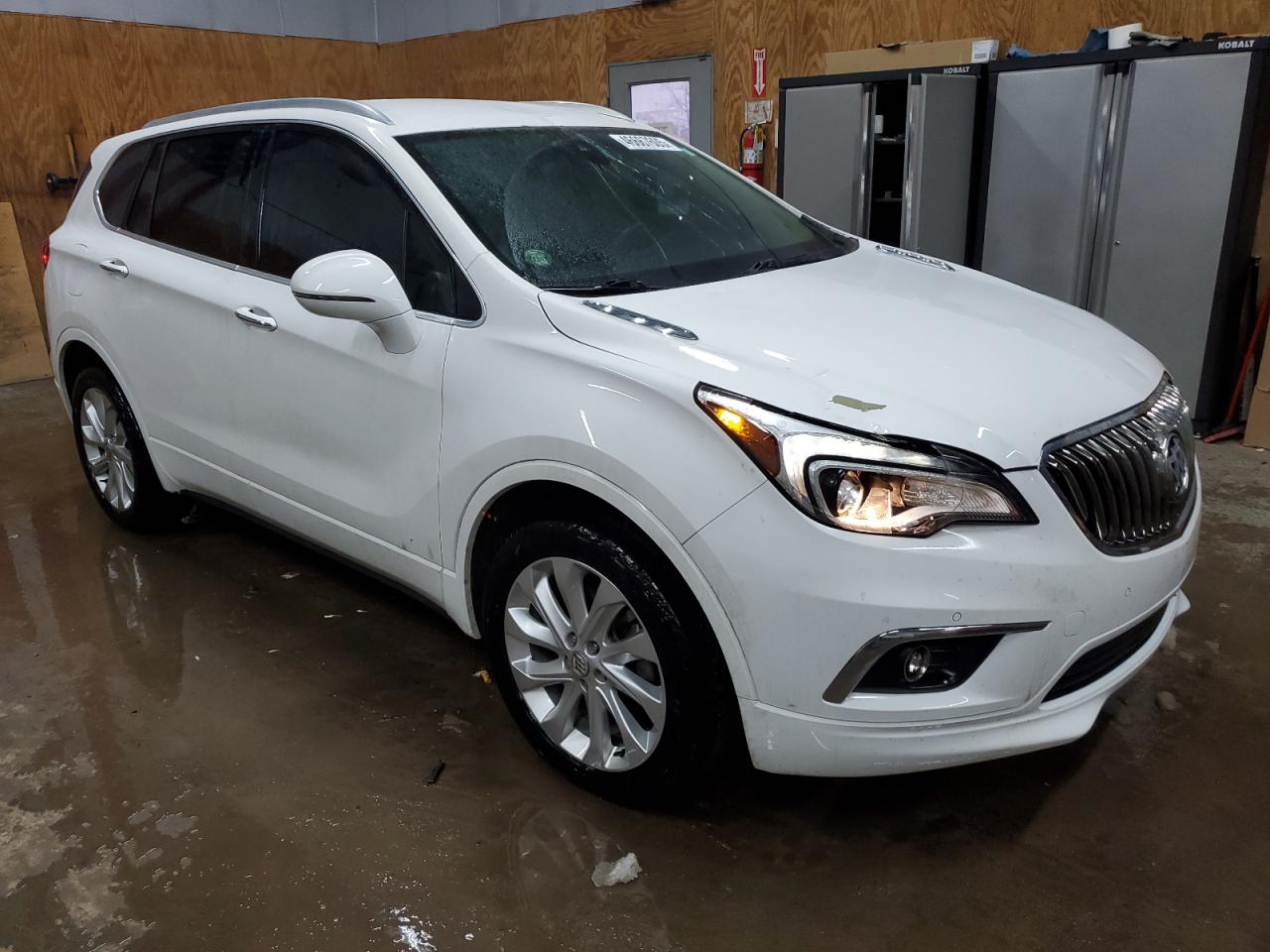 2017 Buick Envision VIN LRBFXESX3HD118172 Copart auction photo, front end / minor dent/scratches damage thumbnail 4
