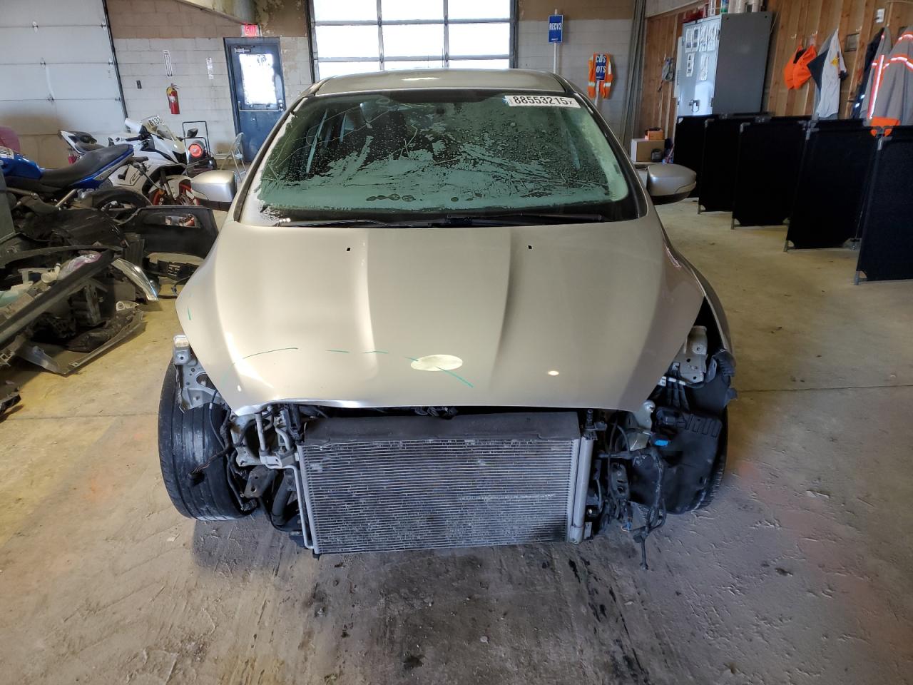2016 Ford Focus VIN 1FADP3F29GL359076 Copart auction photo, front end / mechanical damage thumbnail 5
