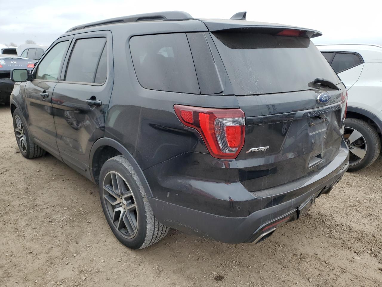 2017 Ford Explorer VIN 1FM5K8GT8HGA74022 Copart auction photo, rear end damage thumbnail 2