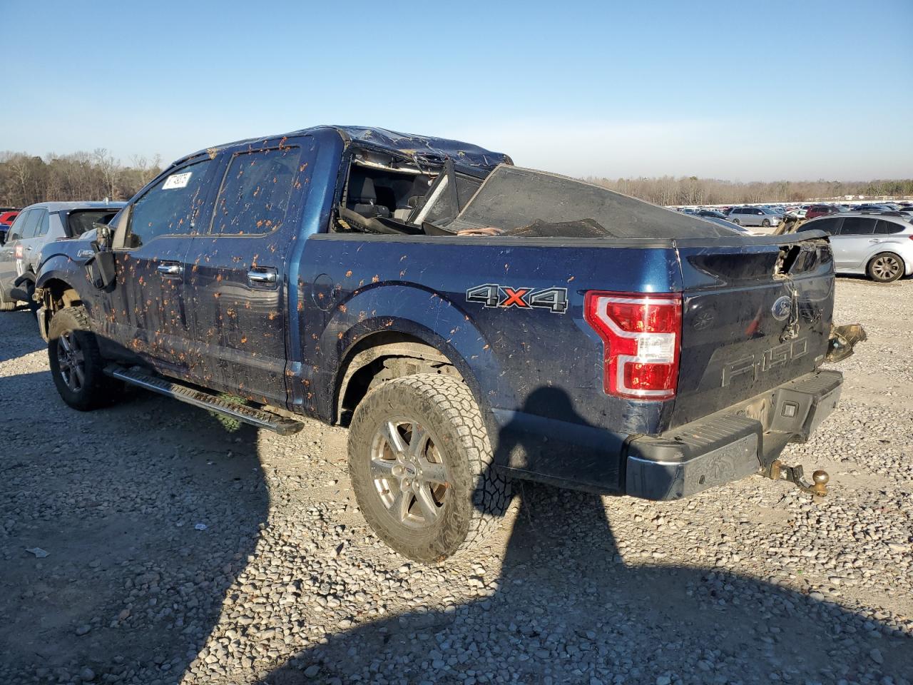 2019 Ford F-150 VIN 1FTEW1E41KKE35445 Copart auction photo, all over / rollover damage thumbnail 2