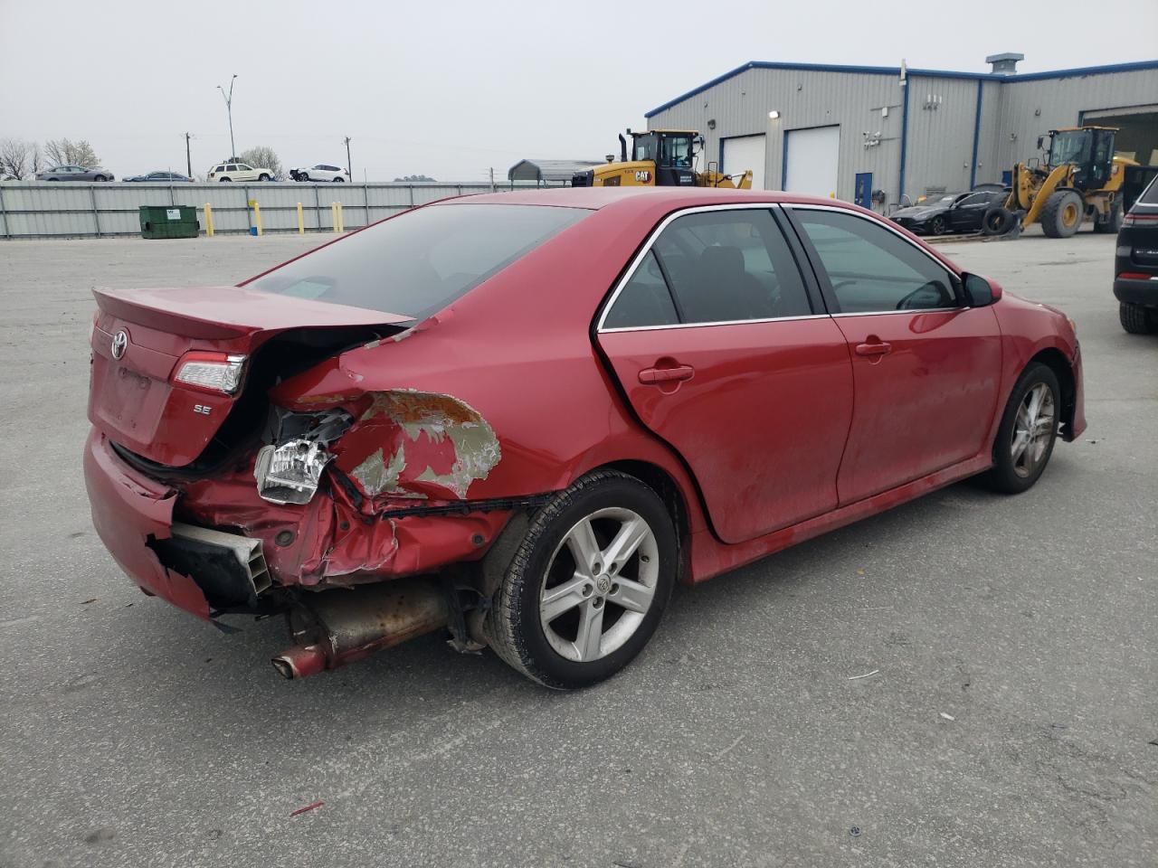 2012 Toyota Camry VIN 4T1BF1FKXCU556136 Copart auction photo, rear end / front end damage thumbnail 3