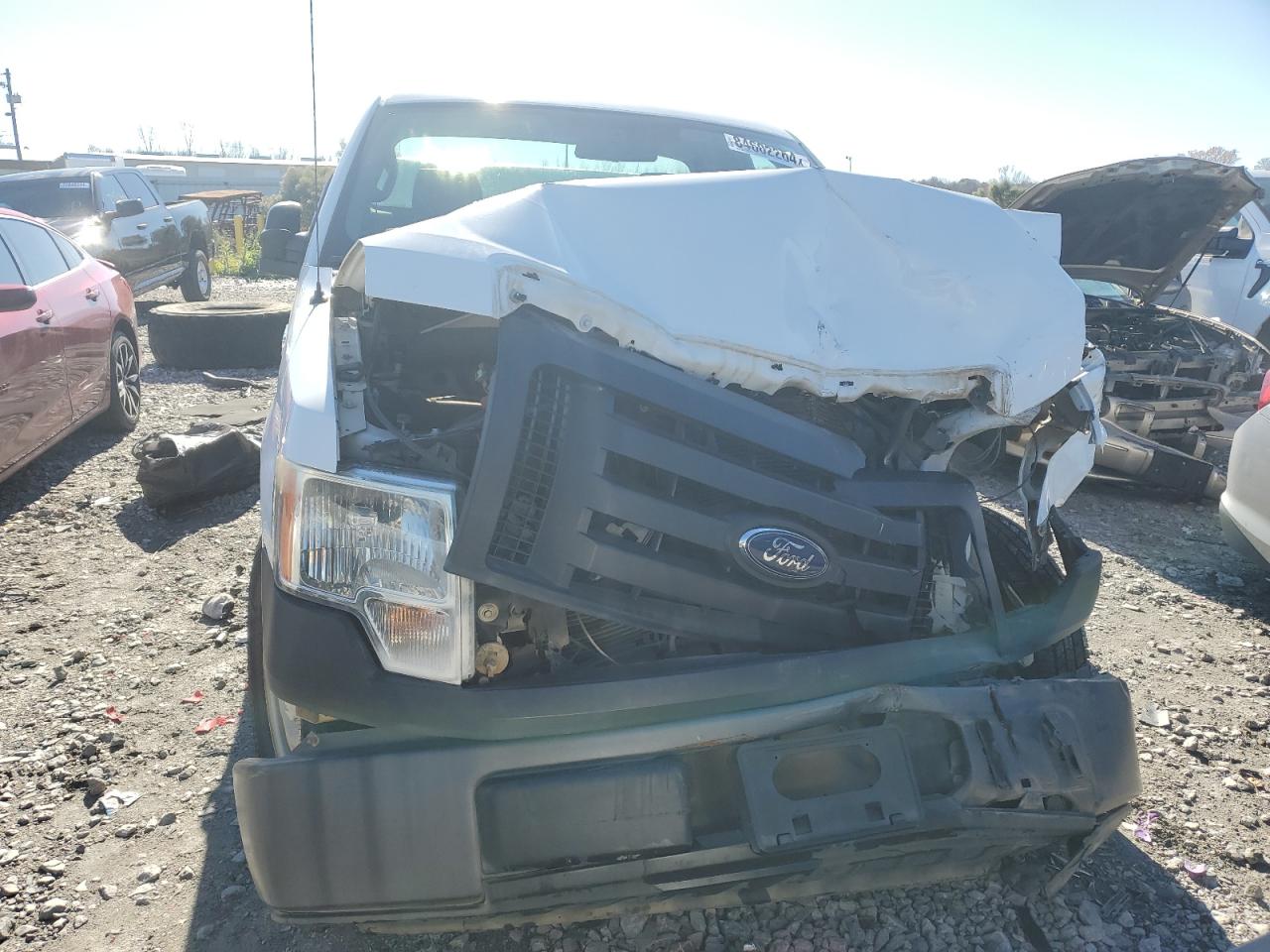 2012 Ford F-150 VIN 1FTMF1CF6CFC82121 Copart auction photo, front end / side damage thumbnail 5