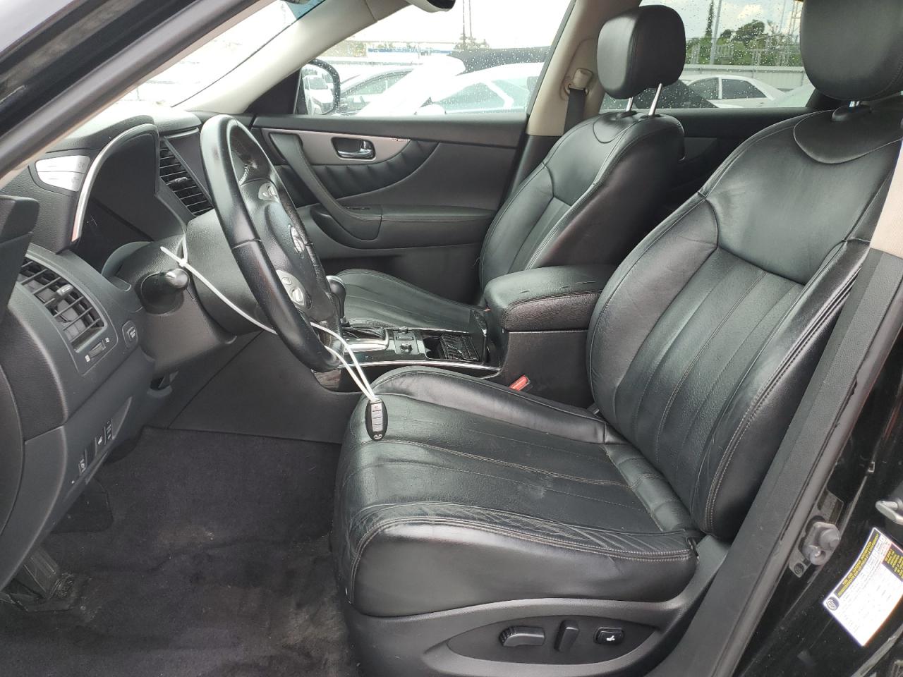 2017 Infiniti QX70 VIN JN8CS1MU1HM141176 Copart auction photo, water/flood damage thumbnail 7
