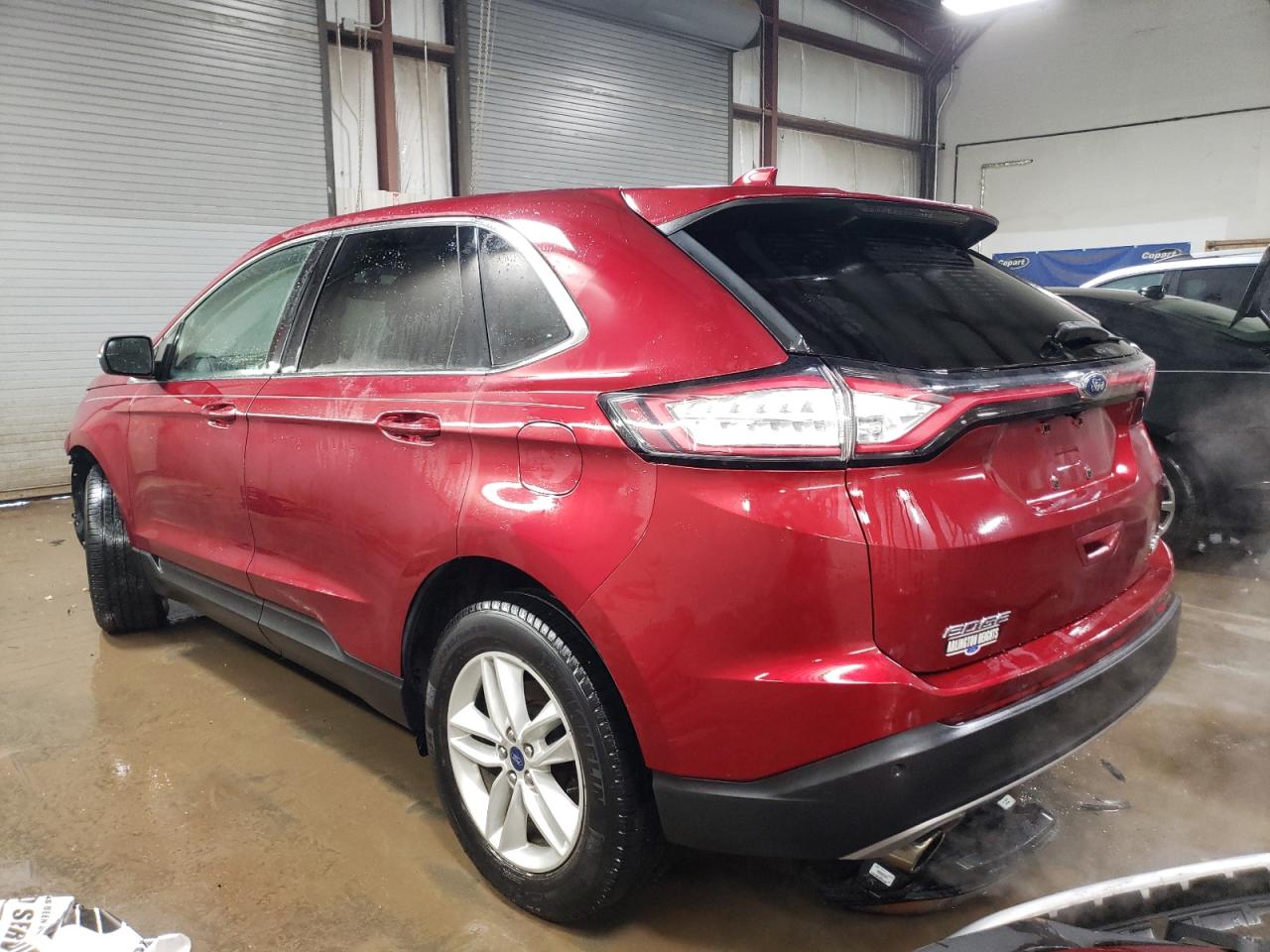 2016 Ford Edge VIN 2FMPK3J97GBB18378 Copart auction photo, front end damage thumbnail 2