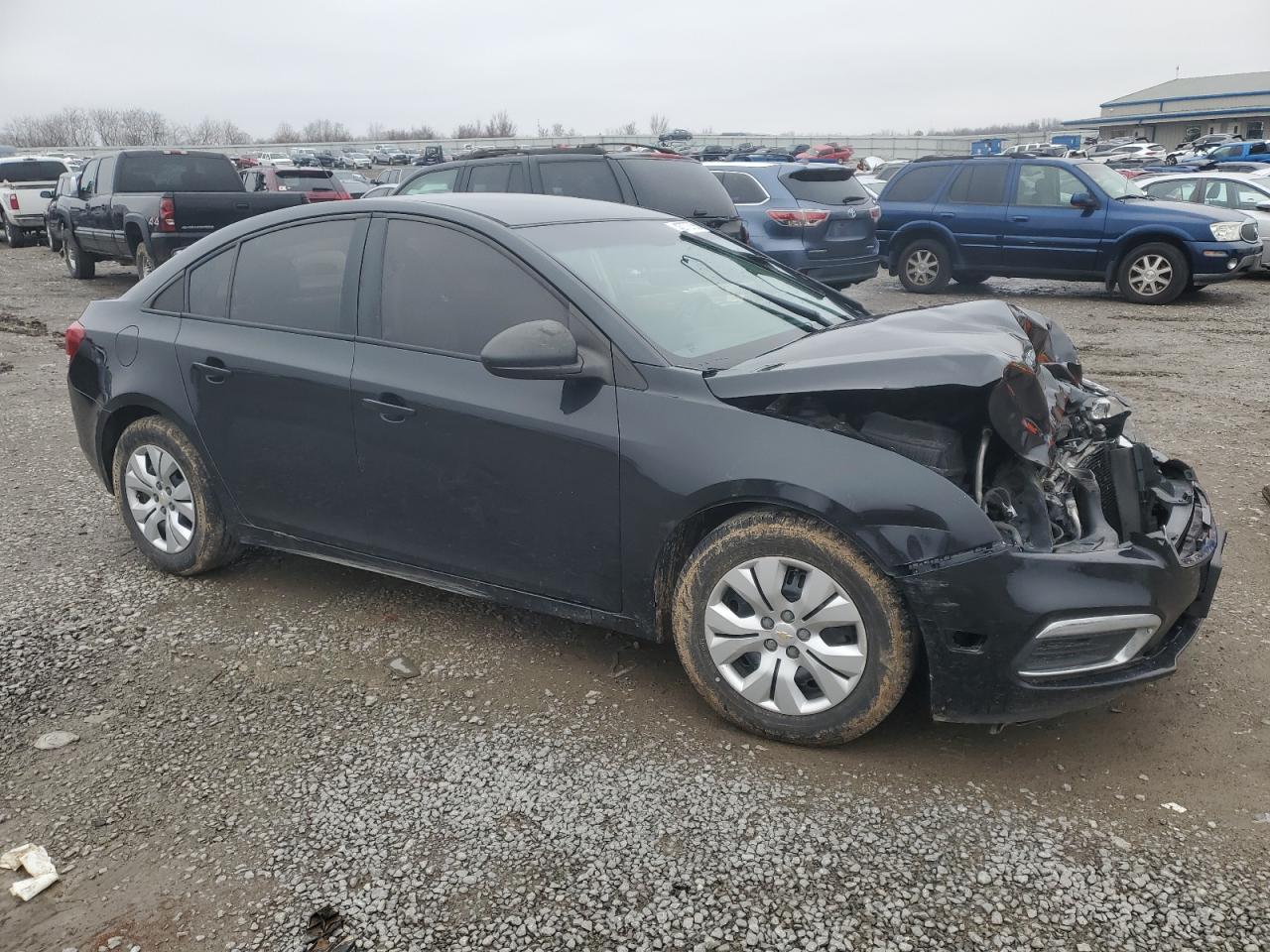 2015 Chevrolet Cruze VIN 1G1PA5SH2F7209082 Copart auction photo, front end damage thumbnail 4
