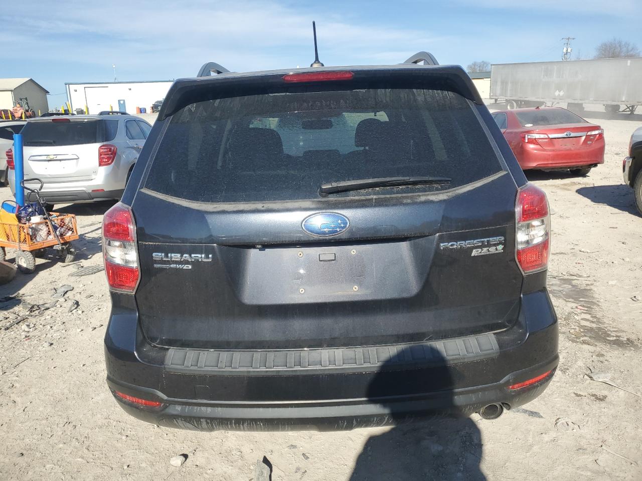 2015 Subaru Forester VIN JF2SJAUC4FH438015 Copart auction photo, front end damage thumbnail 6