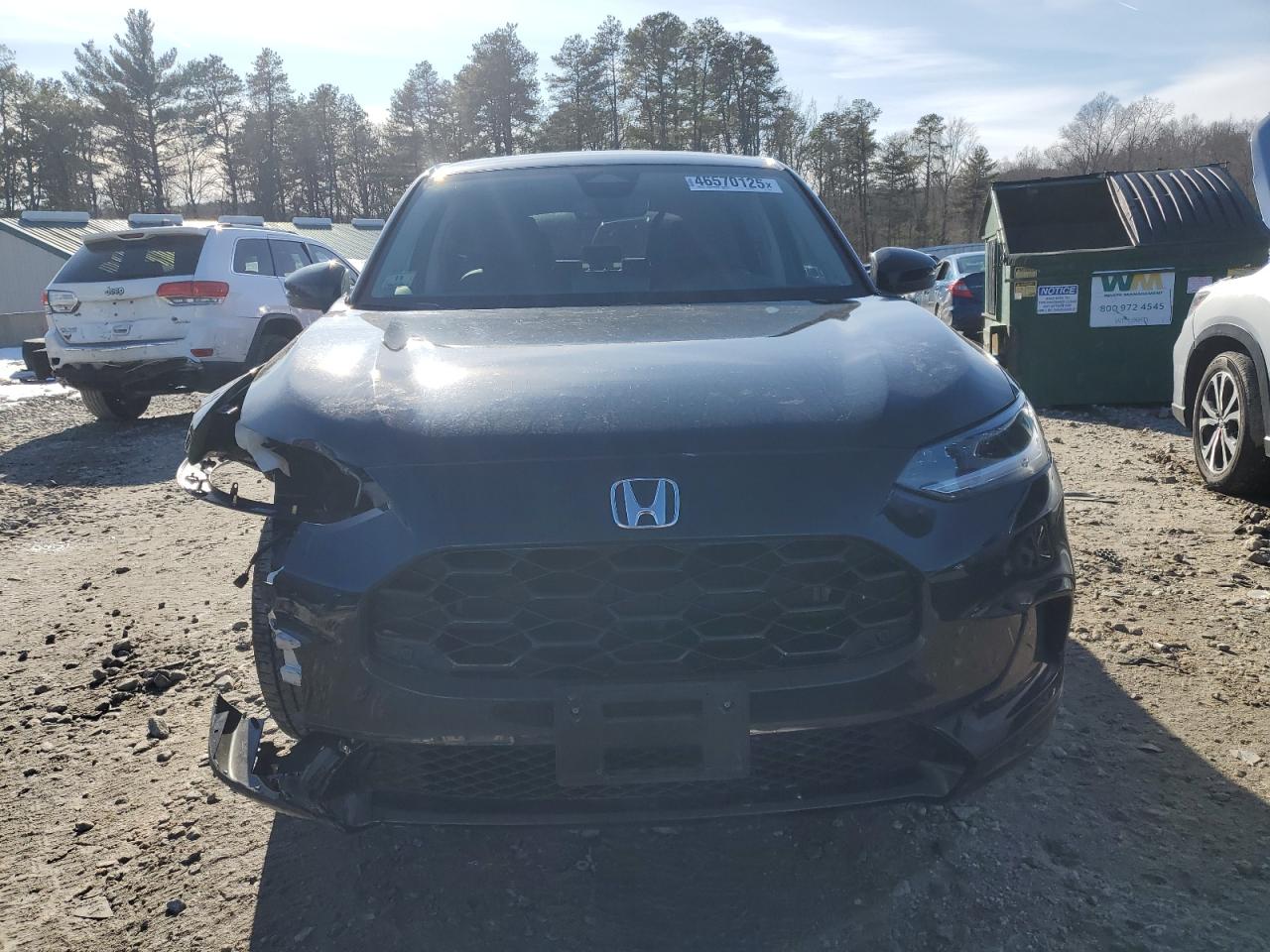 2024 Honda HR-V VIN 3CZRZ2H76RM729943 Copart auction photo, front end / undercarriage damage thumbnail 5