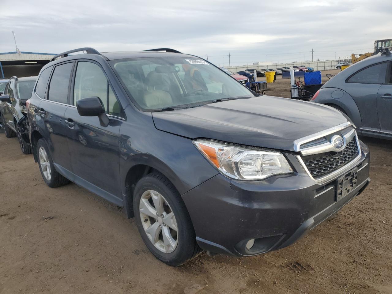 2015 Subaru Forester VIN JF2SJAKC9FH831690 Copart auction photo, hail damage thumbnail 4