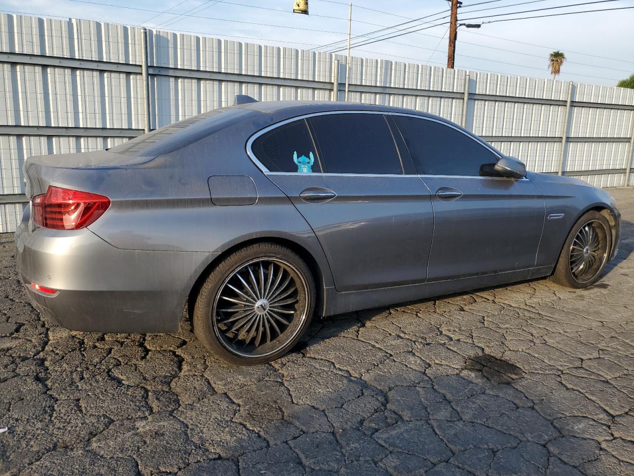 2015 BMW 5er VIN WBA5A5C54FD514634 Copart auction photo, front end damage thumbnail 3