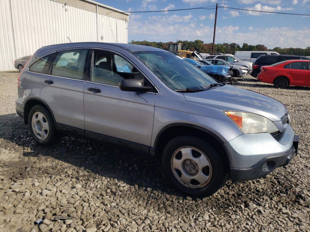 2007 Honda CR-V VIN 5J6RE48337L003539 Copart auction photo, burn damage thumbnail 4