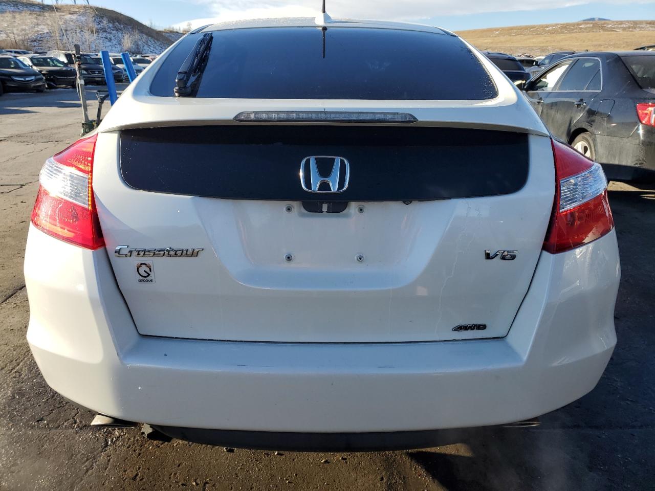 2012 Honda Crosstour VIN 5J6TF2H59CL005573 Copart auction photo, side / front end damage thumbnail 6