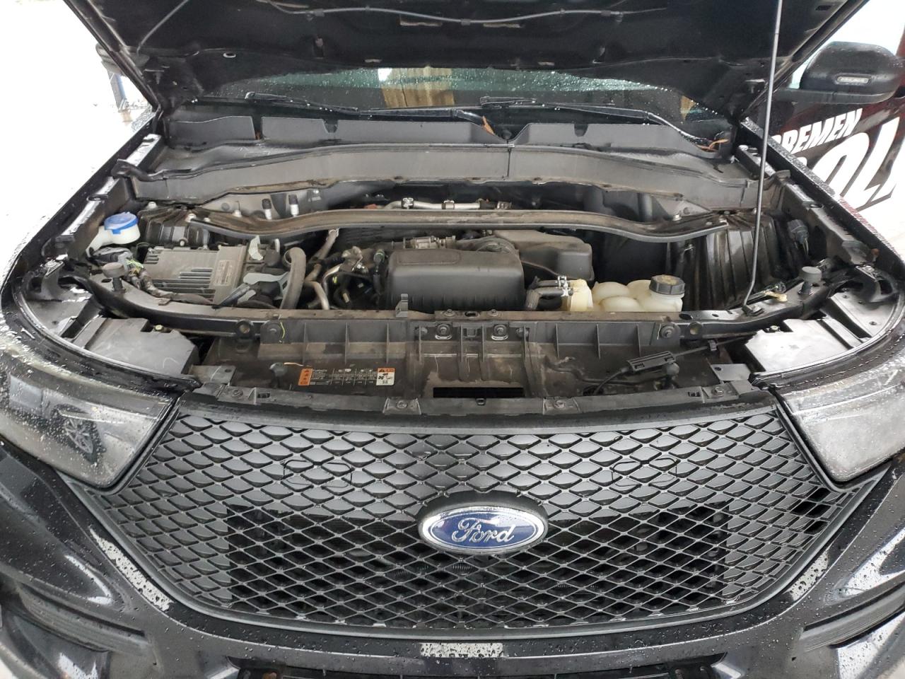 2021 Ford Explorer VIN 1FM5K8ABXMGA96842 Copart auction photo, side / rear end damage thumbnail 12