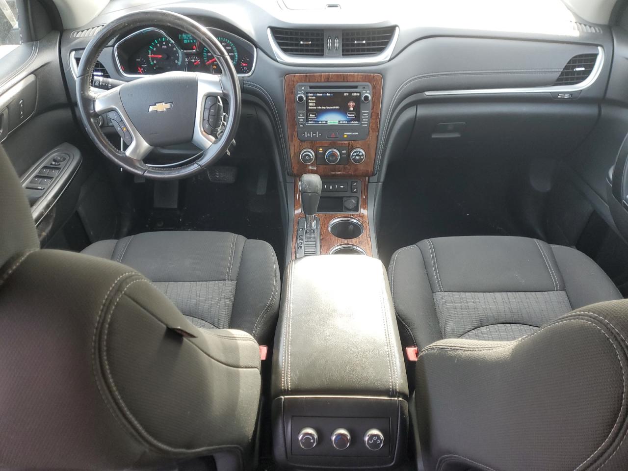 2013 Chevrolet Traverse VIN 1GNKRGKD7DJ137841 Copart auction photo, front end damage thumbnail 8