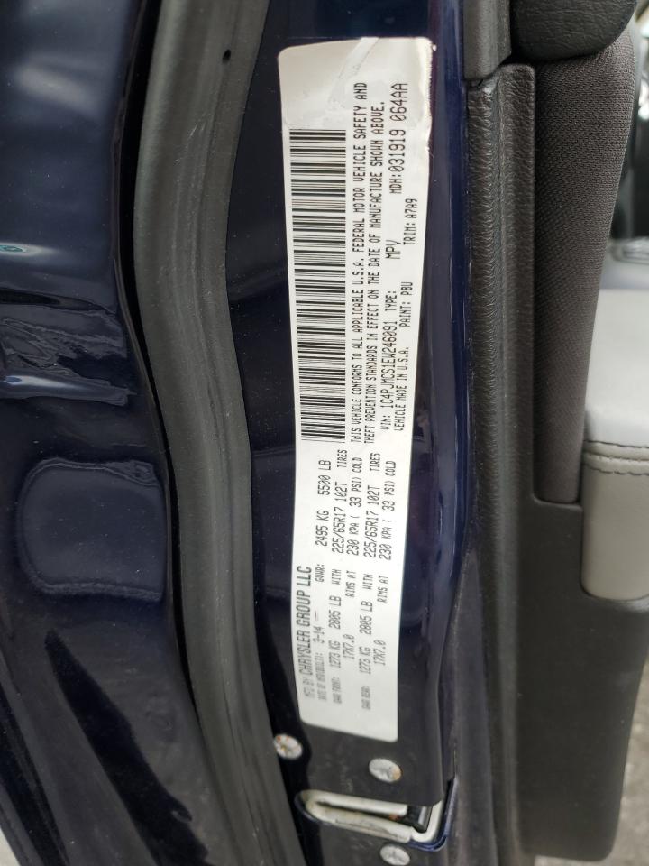 2014 Jeep Grand Cherokee VIN 1C4PJMCS1EW246091 Copart auction photo, undercarriage / minor dent/scratches damage thumbnail 13
